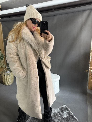 Kabát ICI-krémový