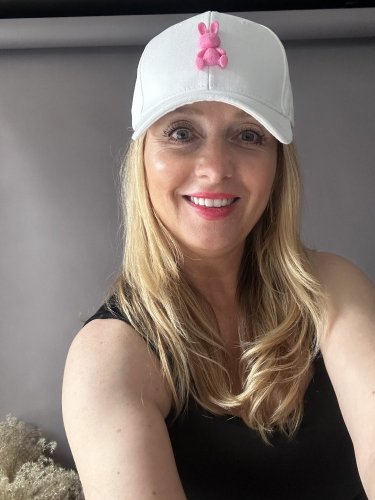 Šiltovka Medvedík-bielá