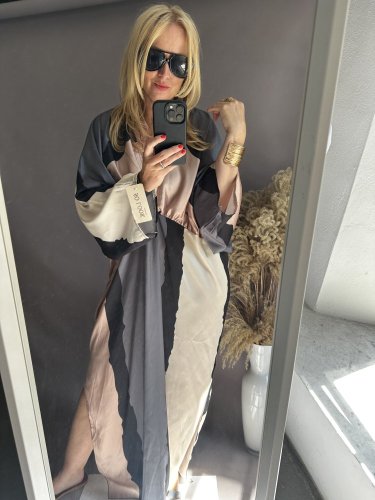 Šaty So Look-čierno-béžovej