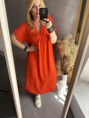 Šaty Lola oranžové