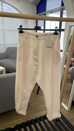 Kalhoty s nižším sedem Blair-více barev postava 34-40 - barva: krémová