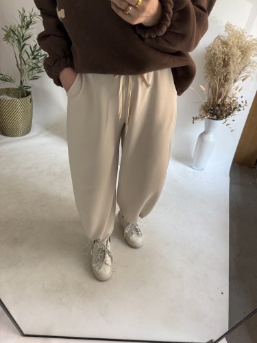 Tepláky Joyna-béžová