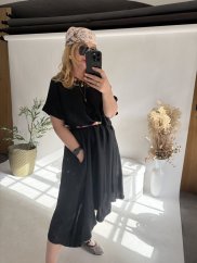 Šaty Liame--čierné