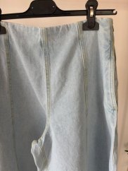 Jeans Barrel s vysokým pasem