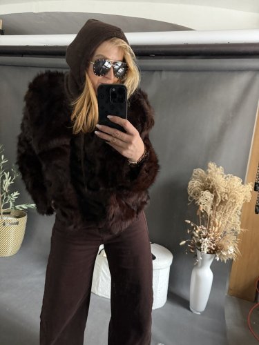 Kožúšok Stella-hnedý