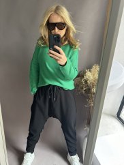 Sveter Moda-zelený