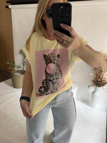 Tričko šelma-žlutá