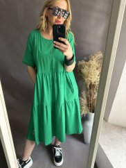 Šaty Design-zelené - do 3 dnů
