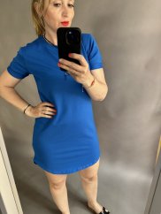 Basic šaty/dlhé tričko Verona-modré