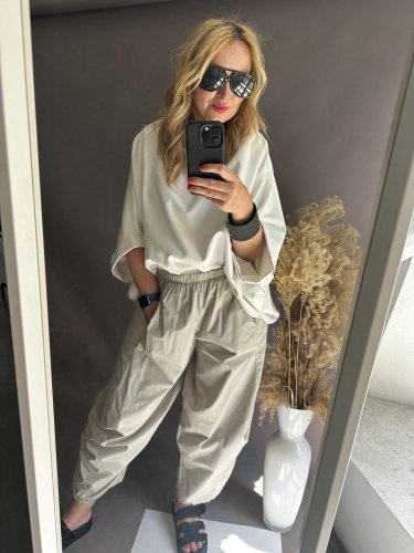 Nohavice Espagnol-béžové