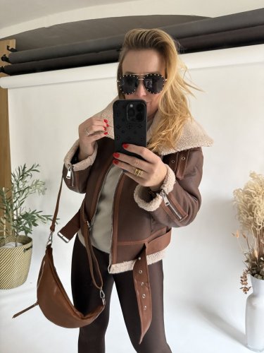 Křivák Rain  zazeplený hnědý