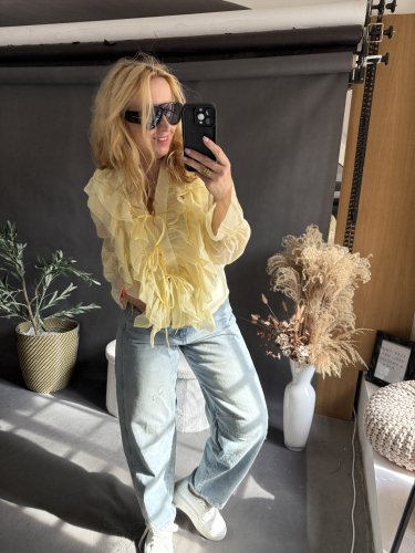 košeľa Leni-žltá