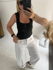 Body široké ramienka-čierná