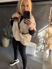 Ľadvinka Maxi z umyvateľného materiálu béžová