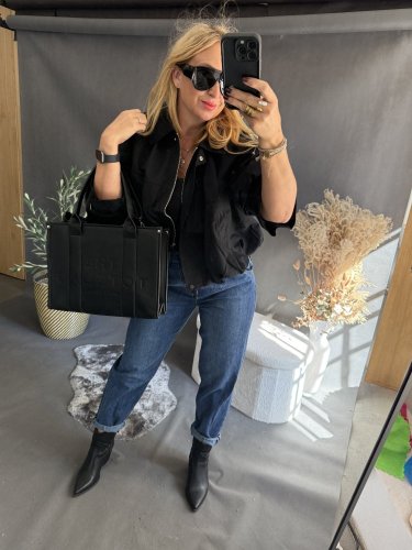 Bomber Mochy -černý