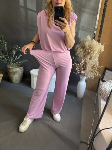 Súprava s vypchávkami pamy-růžová