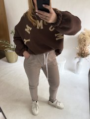 Kalhoty Nice-mocca