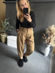 Kalhoty Luisa-mustard