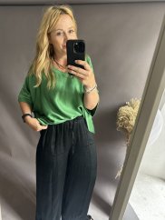 Bluza Liame-UNI SIZE na XS-XL-zelená