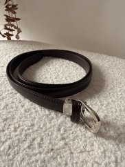 Opasok Donna kožený-dark brown