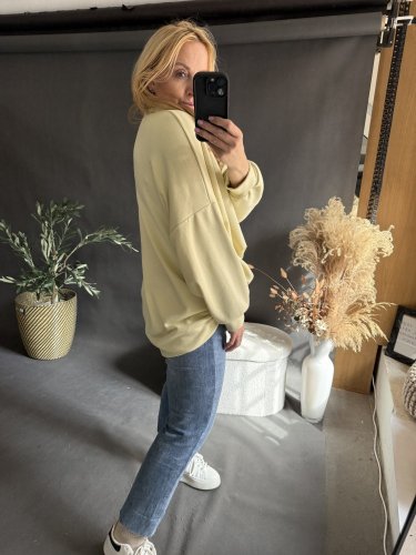 Mikina Ultimate-lemon žlutá