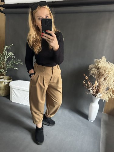 Kalhoty Luisa-mustard