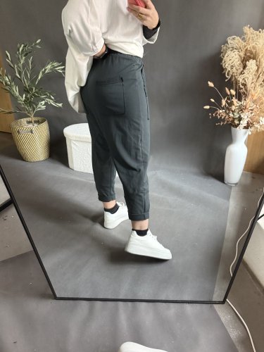 Teplákové nohavice nasrávacie fattale-petrolej