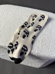 Ponožky Lagerfeld 1 béžové