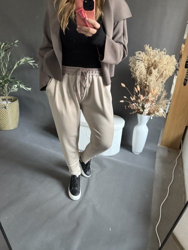 Nohavice Aladin-béžové