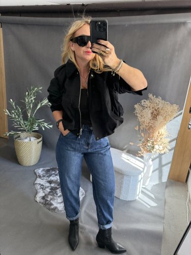 Bomber Mochy -černý