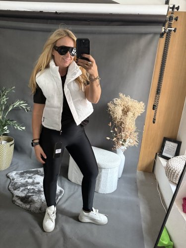 Vesta Crop S/M a L/XL-bílá