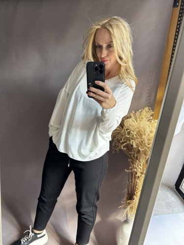 Svetřík tenký dl.rukáv Italy-bílý