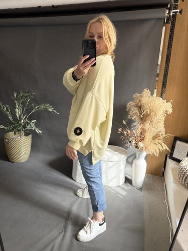 Mikina Ultimate-lemon žlutá