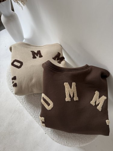 Mikina Mommy beige
