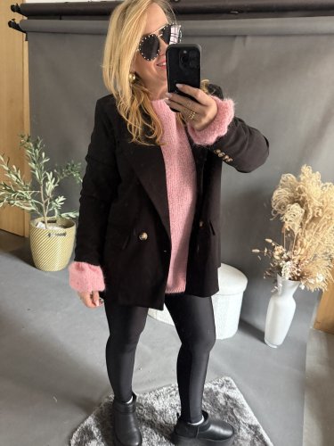 Sako Oversize zateplené černé