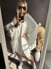 Šaty Kimono-new modell-bielé