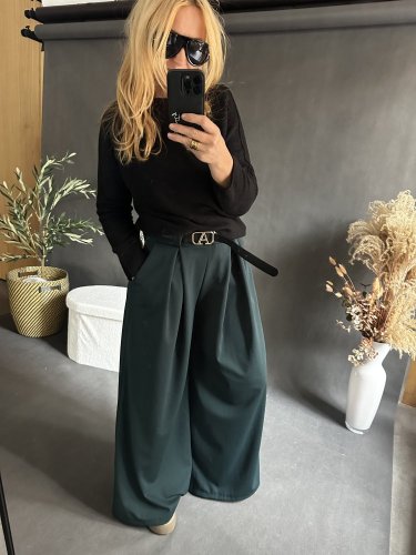 Nohavice Ambel-petrolej