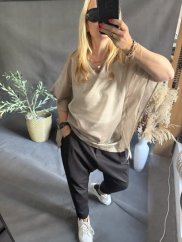 Halenka Sun průhledná Lyocel-bronzová