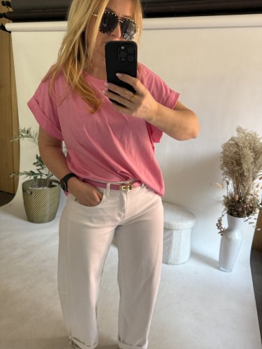 Tričko Moonlight-tmavě růžová