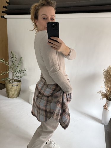 Sveter ľahký Diana-beige