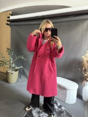 Kabát Teddy SUN-pink