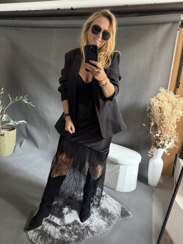 Šaty nastavitelná ramínka Lace