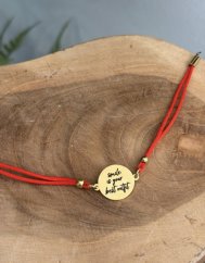 Náramek Fashinity-červený