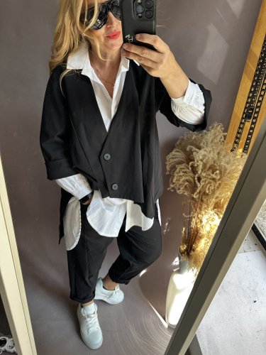 Kabátik ľahký asymetrický SUN