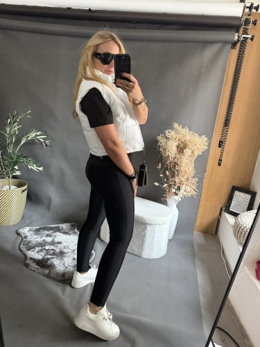 Vesta Crop S/M a L/XL-bílá