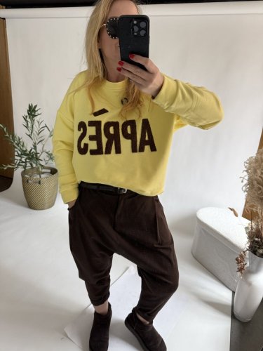 Mikina Apres-žlutá