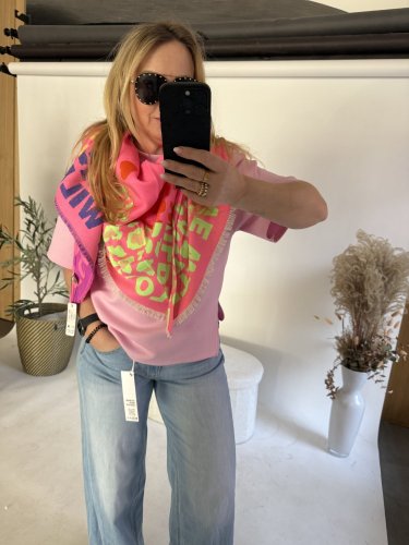 Šál Wild Love-pink