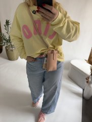 Mikina Ciao-yellow