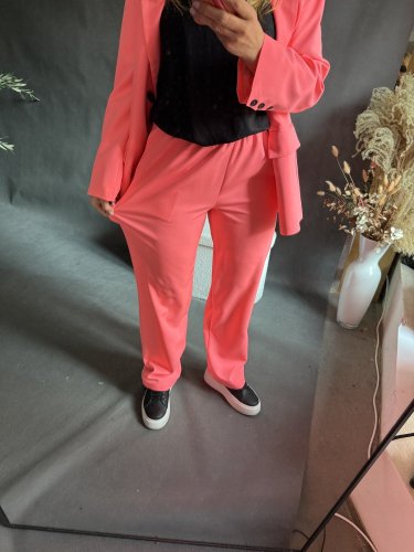 Komplet jarná GUSTO-neon růžový