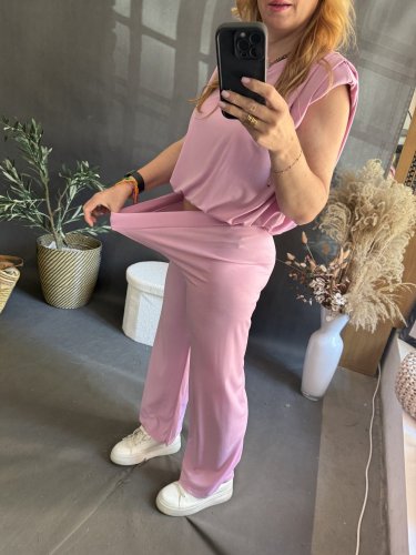 Súprava s vypchávkami pamy-růžová